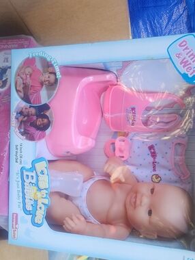Berenguer Baby Lovely Love Babies Pink Baby Doll Playset 2008